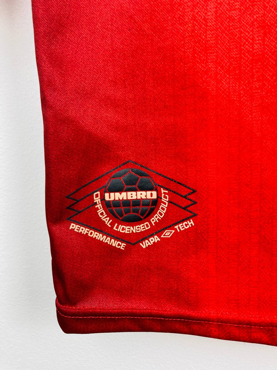 MANCHESTER UNITED 1996/1998 HOME SHIRT #7 CANTONA [XL]