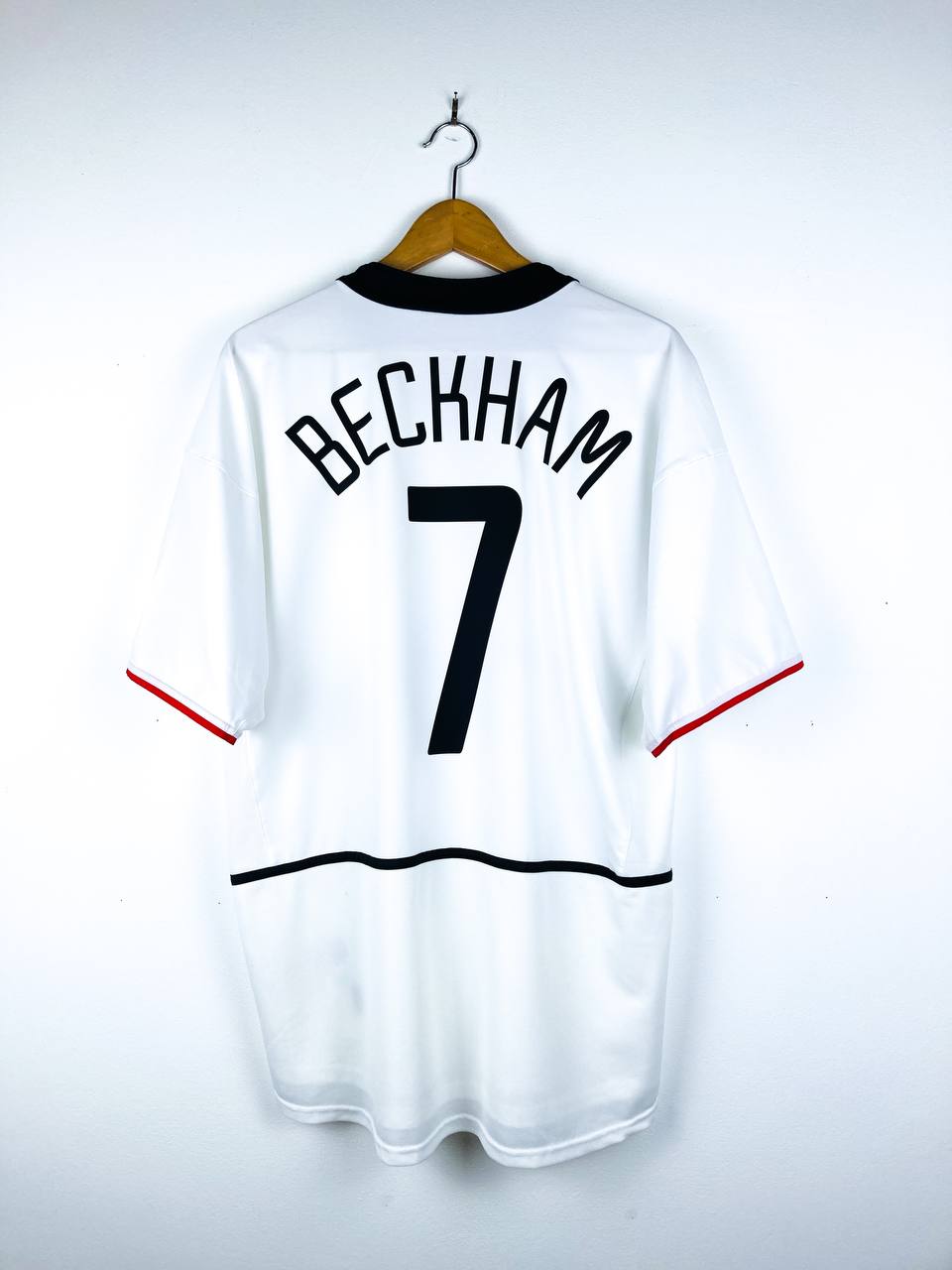 MANCHESTER UNITED 2002/2003 AWAY SHIRT #7 BECKHAM [L]