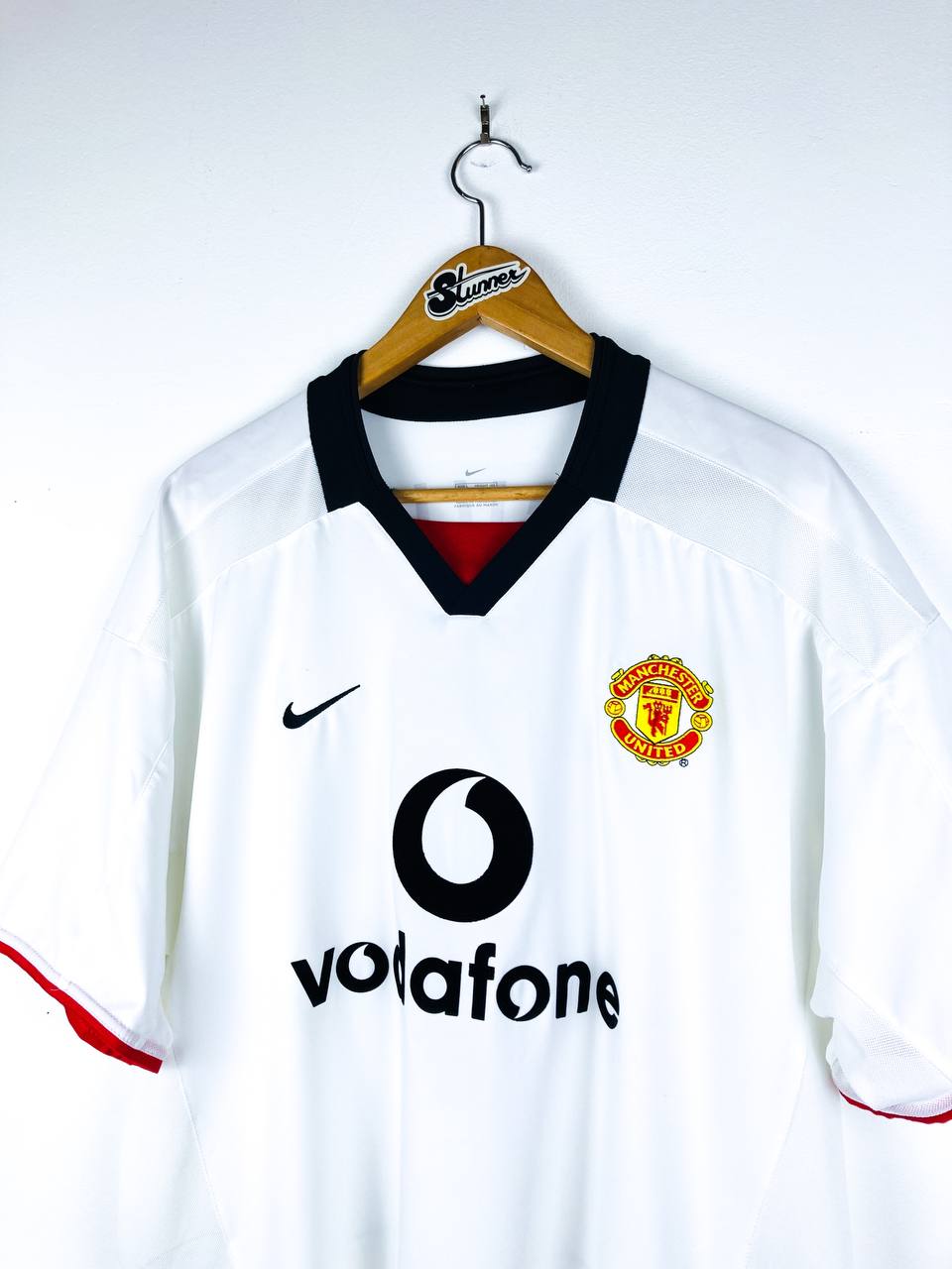 MANCHESTER UNITED 2002/2003 AWAY SHIRT #7 BECKHAM [L]