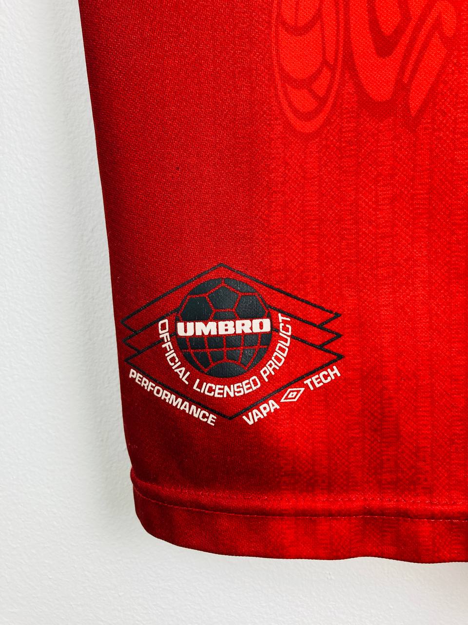 MANCHESTER UNITED 1996/1998 HOME SHIRT #10 BECKHAM [L]
