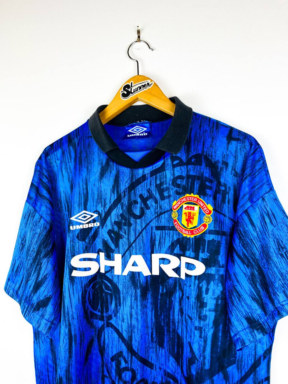 MANCHESTER UNITED 1992/1994 AWAY SHIRT #7 CANTONA [L]