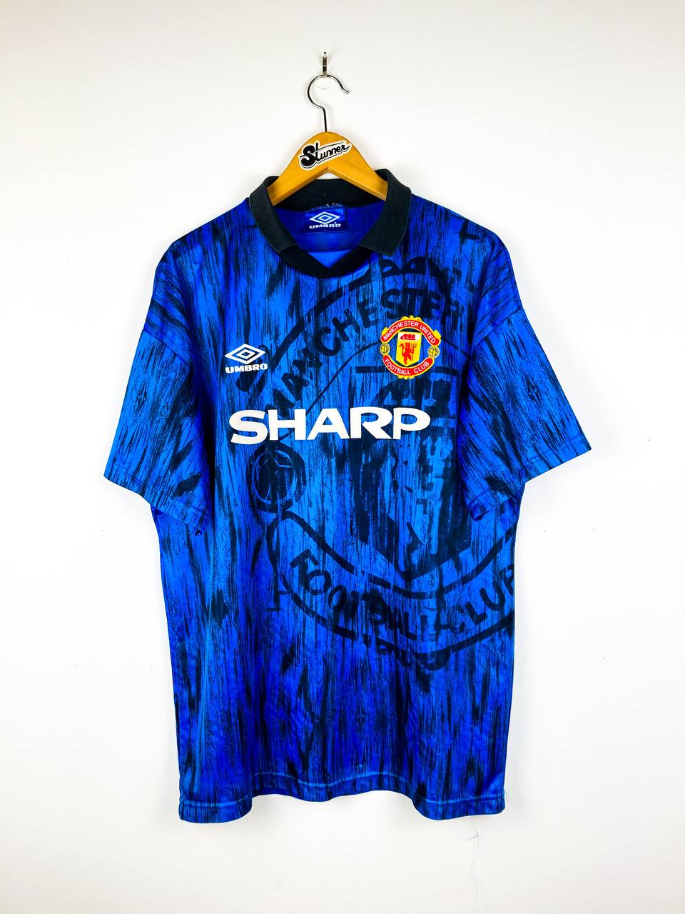 MANCHESTER UNITED 1992/1994 AWAY SHIRT #7 CANTONA [L]