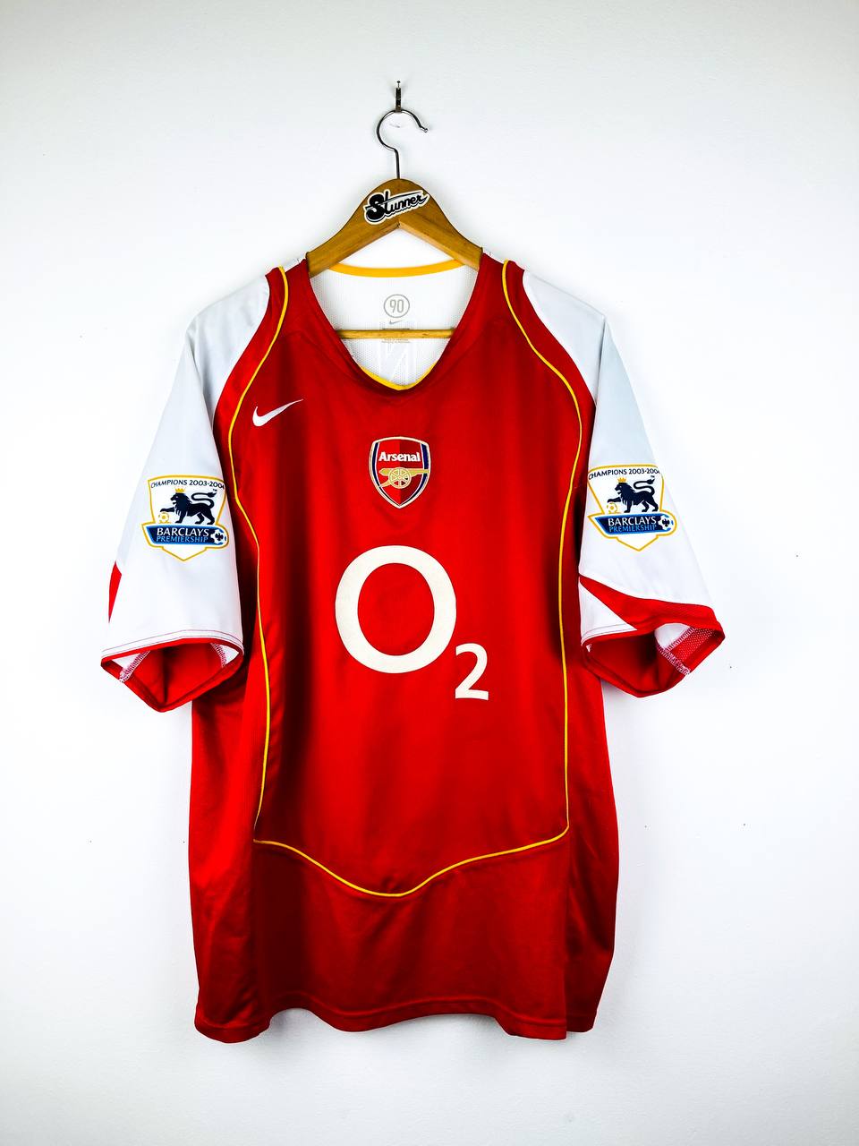 ARSENAL 2004/2005 HOME SHIRT #14 HENRY