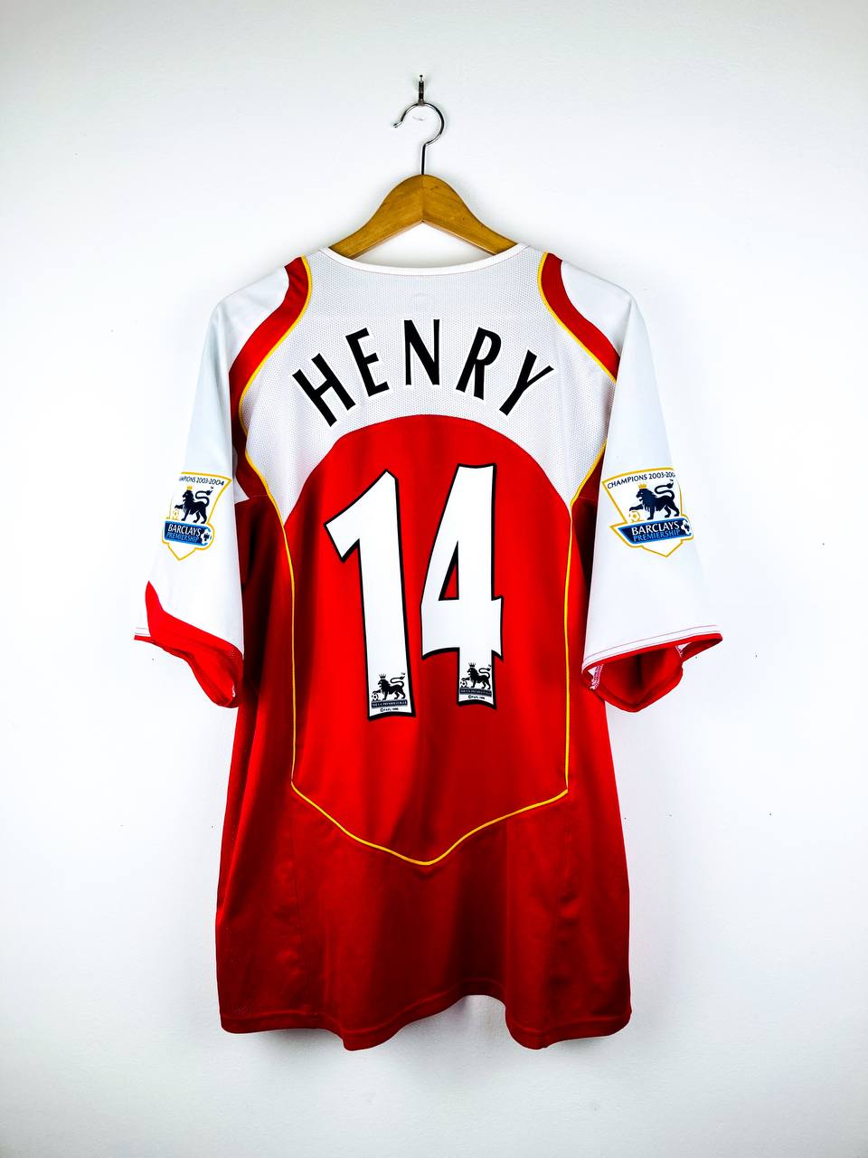 ARSENAL 2004/2005 HOME SHIRT #14 HENRY