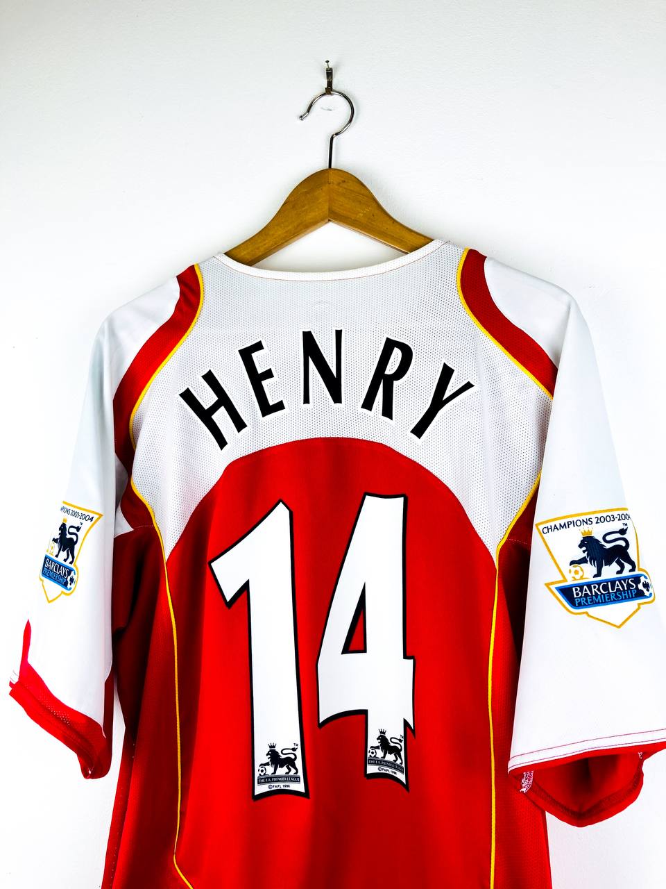 ARSENAL 2004/2005 HOME SHIRT #14 HENRY