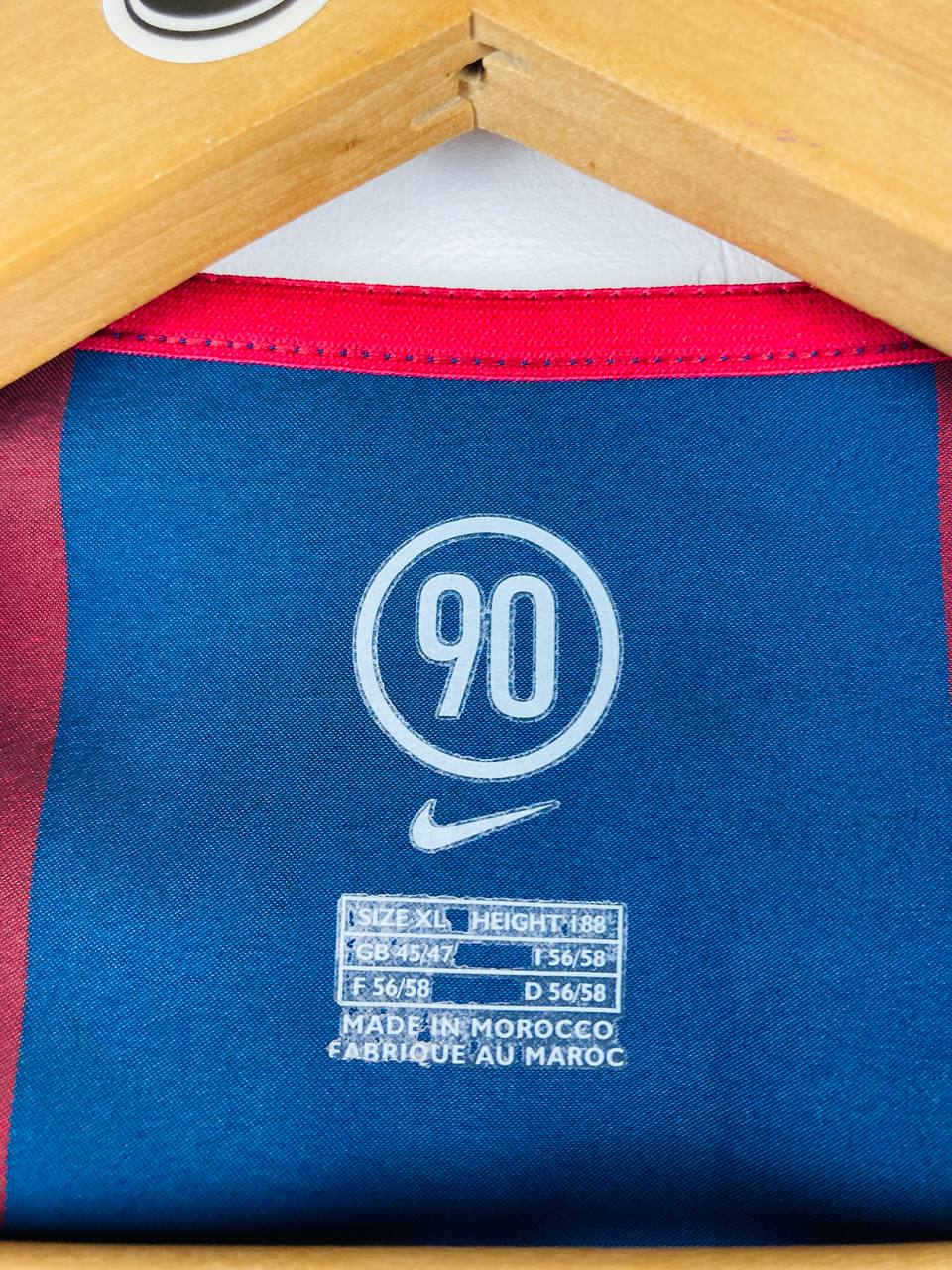 BARCELONA 2004/2005 HOME SHIRT #10 RONALDINHO