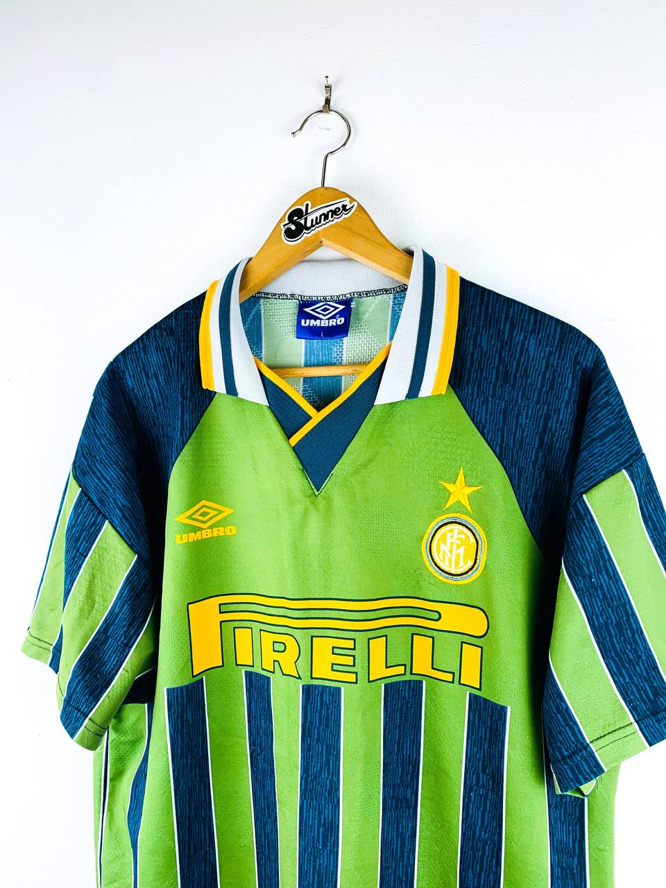 INTER MILAN 1995/1996 THIRD SHIRT #6 R.CARLOS