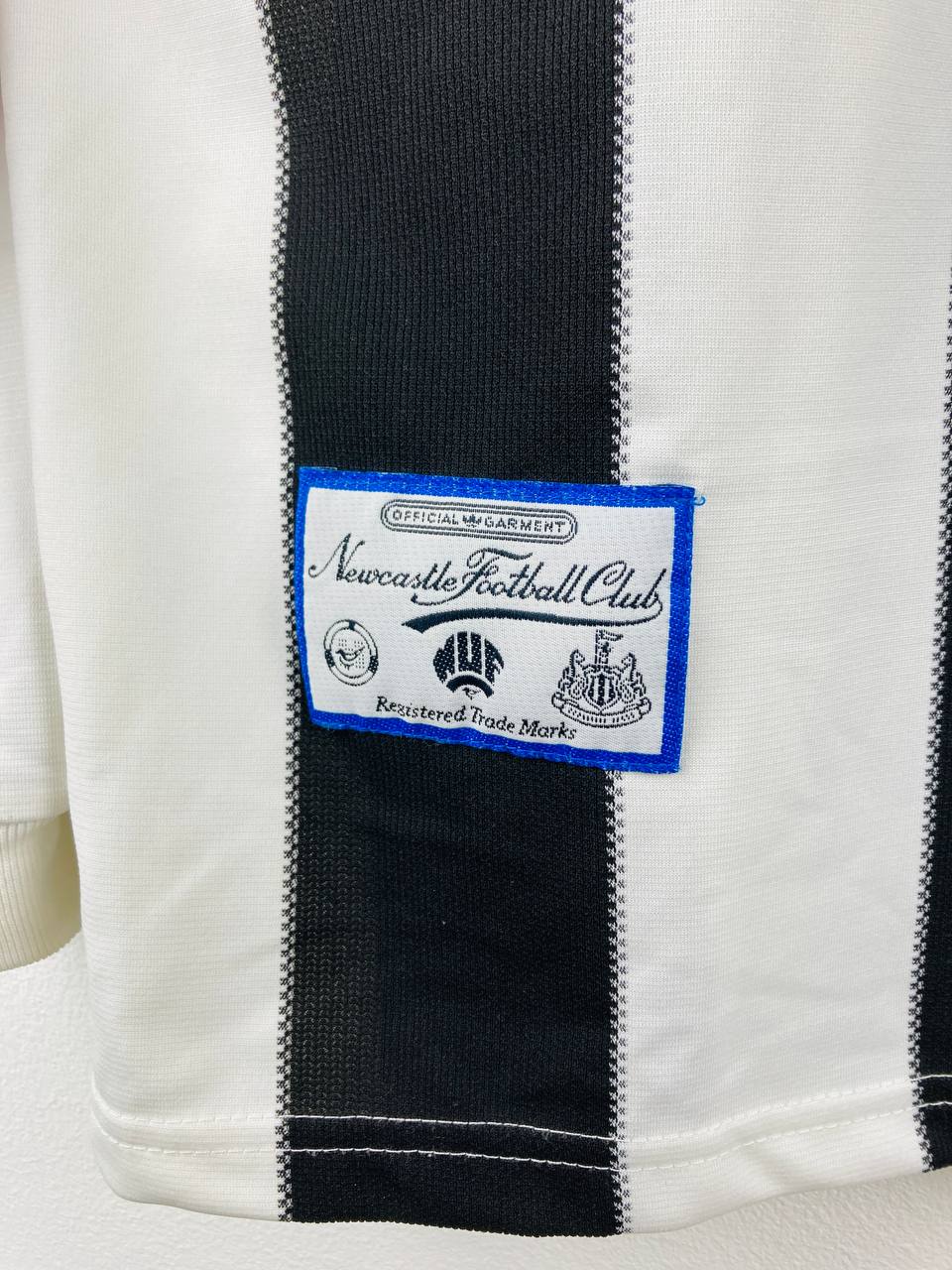 NEWCASTLE UNITED 1995/1997 HOME SHIRT #9 SHEARER [L/S]