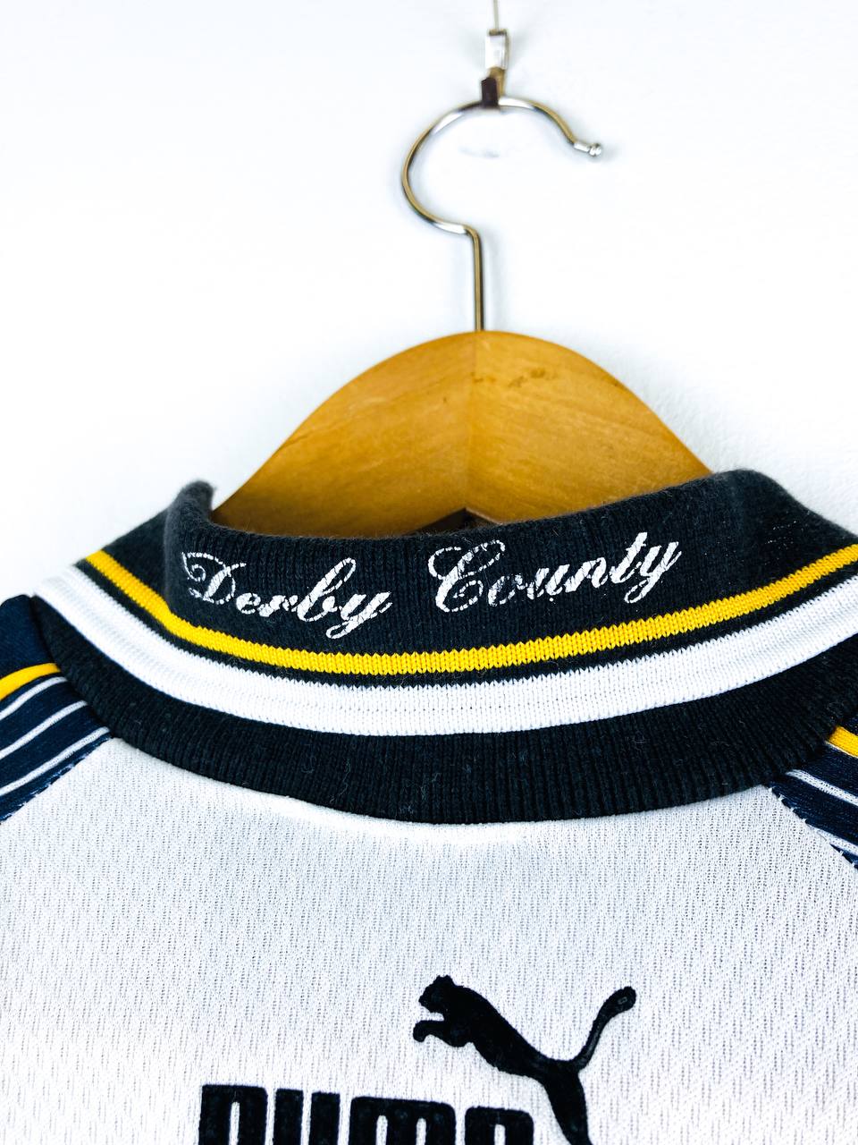 DERBY COUNTY 1995/1997 HOME SHIRT #26 WANCHOPE