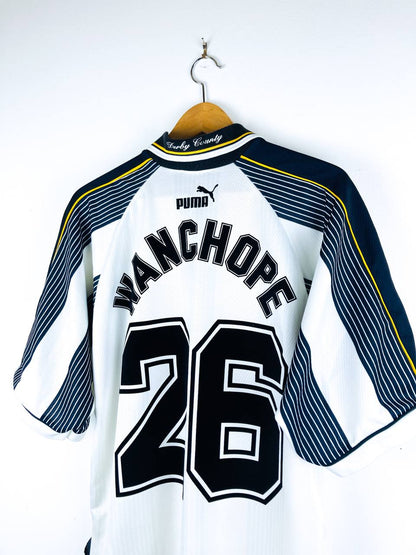 DERBY COUNTY 1995/1997 HOME SHIRT #26 WANCHOPE