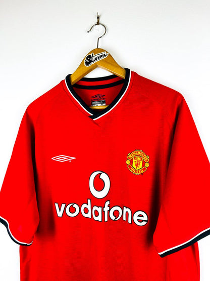 MANCHESTER UNITED 2000/2002 HOME SHIRT #11 GIGGS