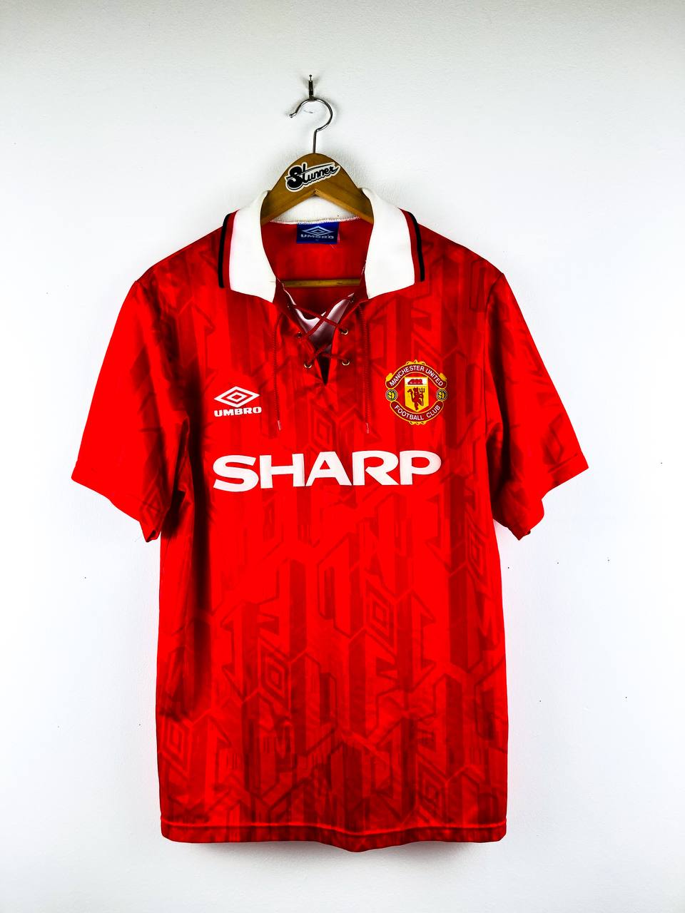 MANCHESTER UNITED 1992/1994 HOME SHIRT #7 CANTONA [M]