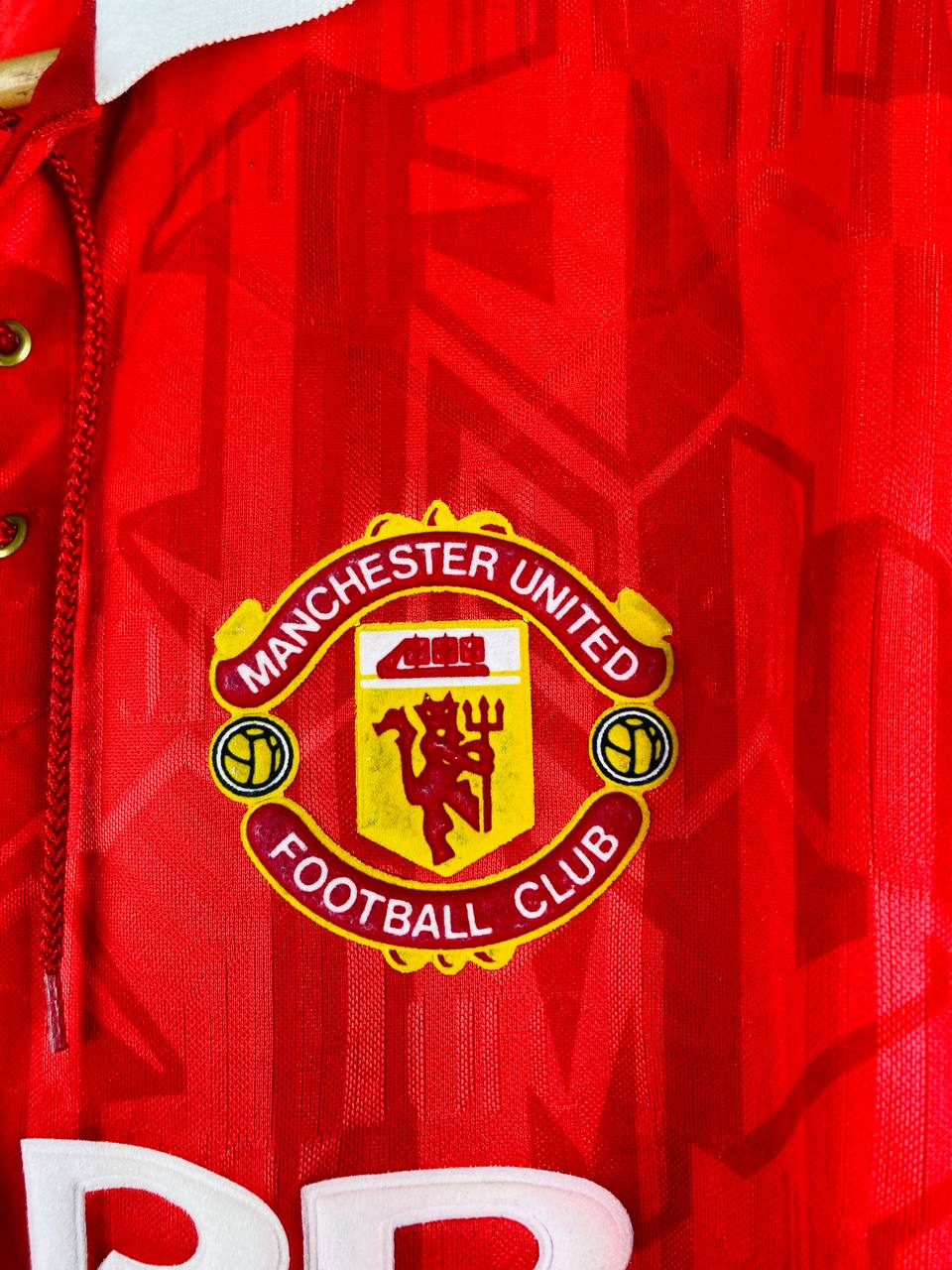 MANCHESTER UNITED 1992/1994 HOME SHIRT #7 CANTONA [M]