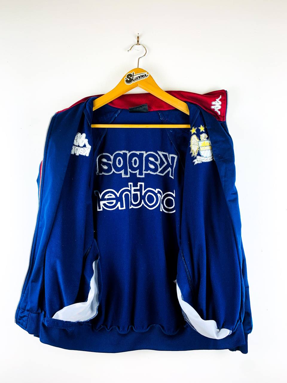 MANCHESTER CITY 1997/1999 TRAINING ZIP JACKET