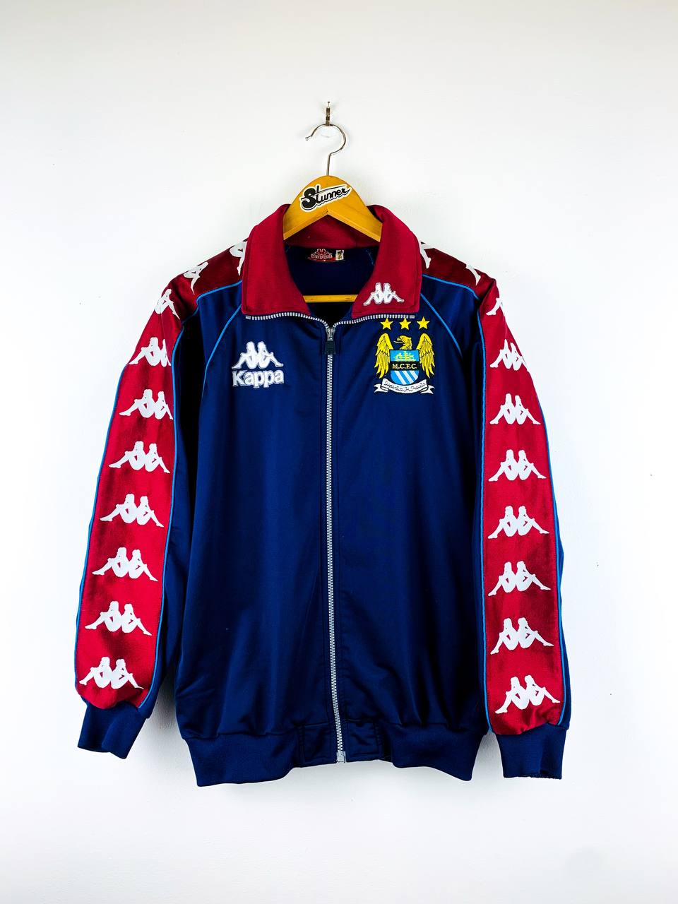 MANCHESTER CITY 1997/1999 TRAINING ZIP JACKET