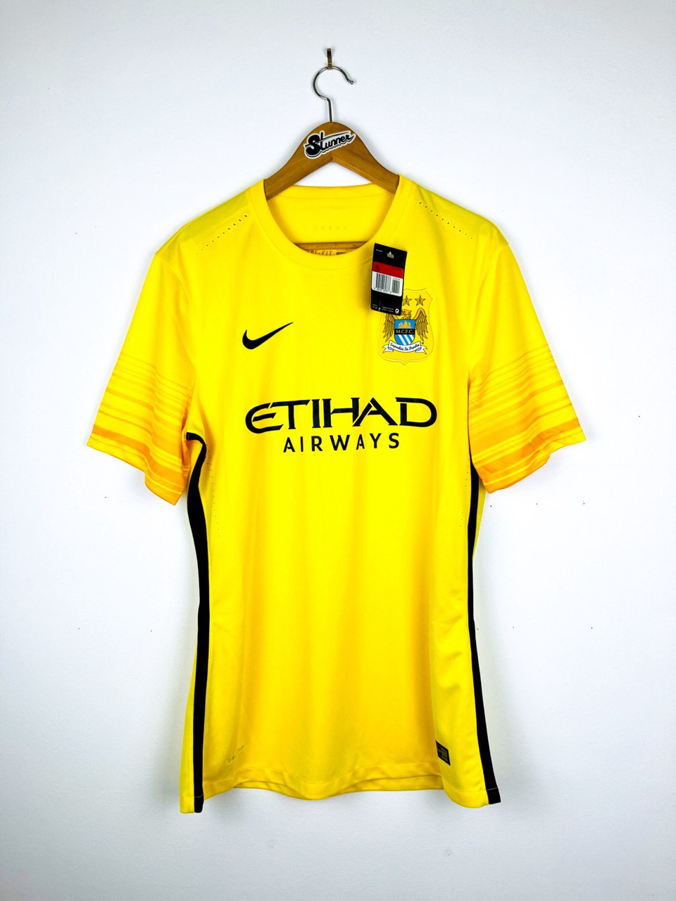 MANCHESTER CITY 2015/2016 *PLAYER ISSUE* GK SHIRT [BNWT]