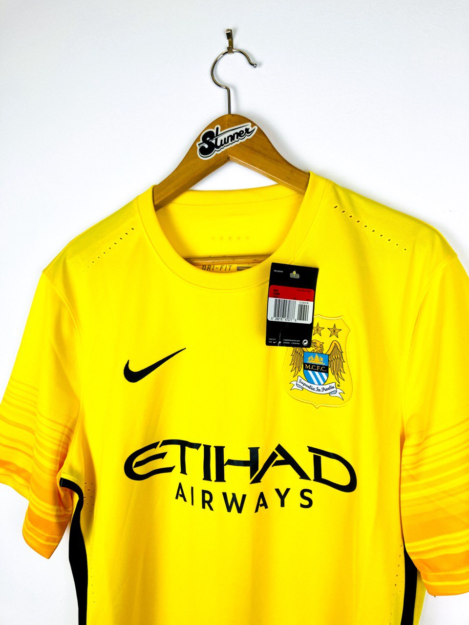 MANCHESTER CITY 2015/2016 *PLAYER ISSUE* GK SHIRT [BNWT]