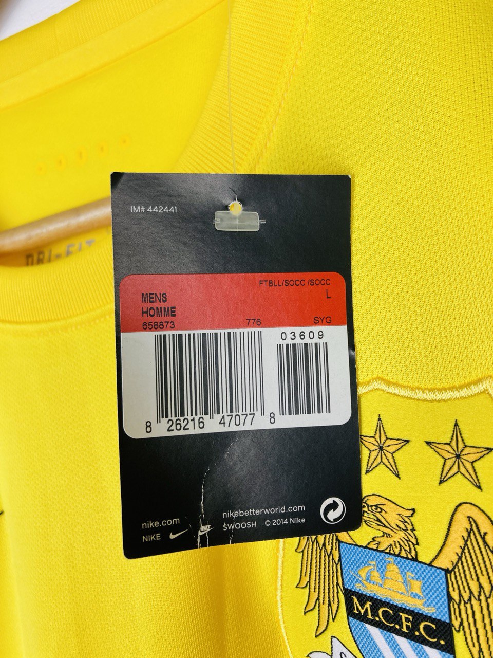 MANCHESTER CITY 2015/2016 *PLAYER ISSUE* GK SHIRT [BNWT]