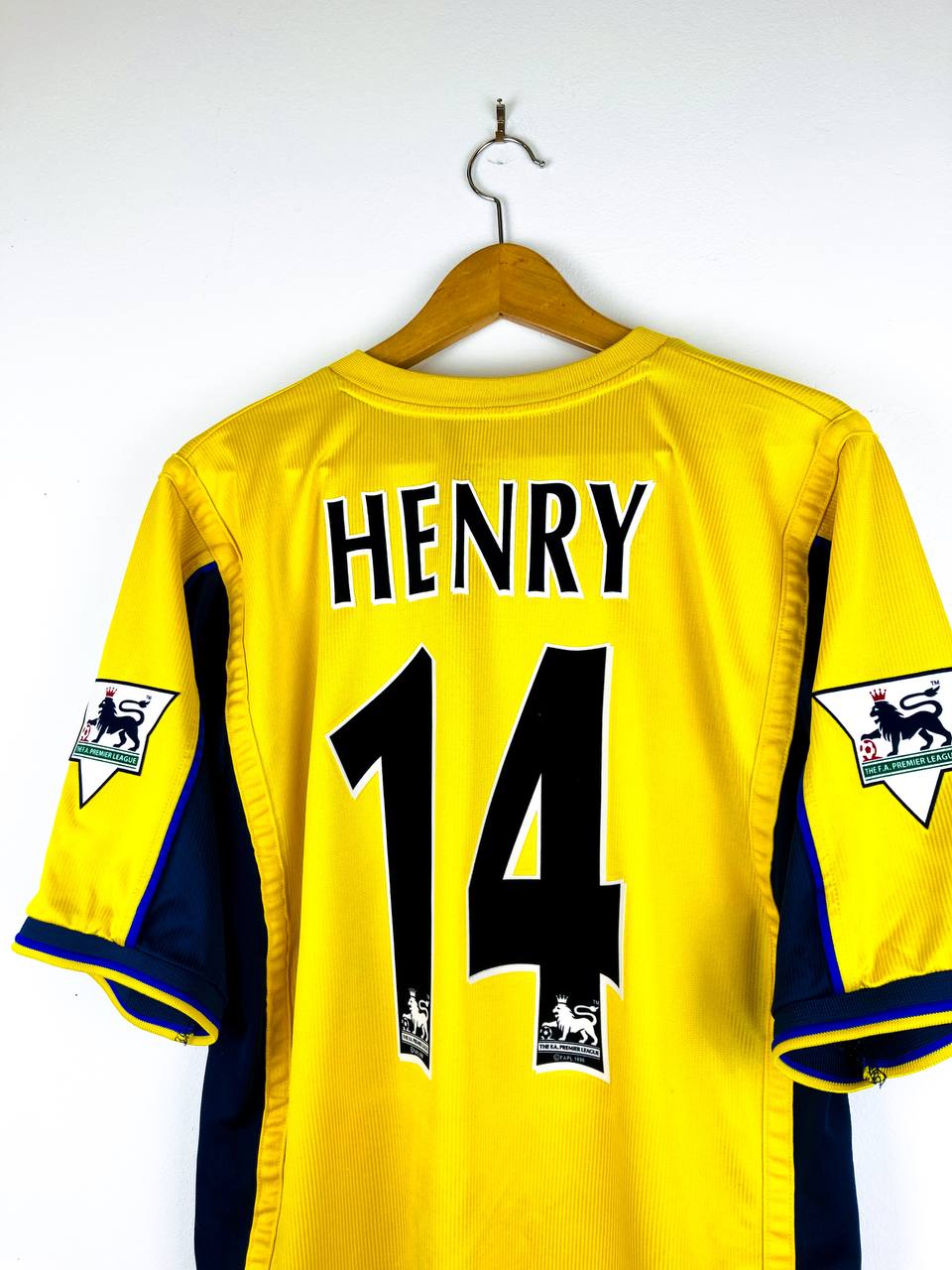 ARSENAL 1999/2001 AWAY SHIRT #14 HENRY