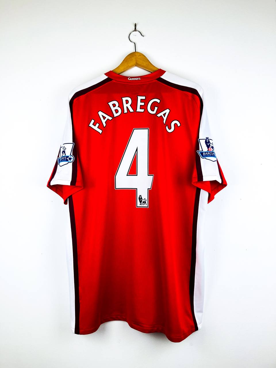 ARSENAL 2008/2010 HOME SHIRT #4 FABREGAS