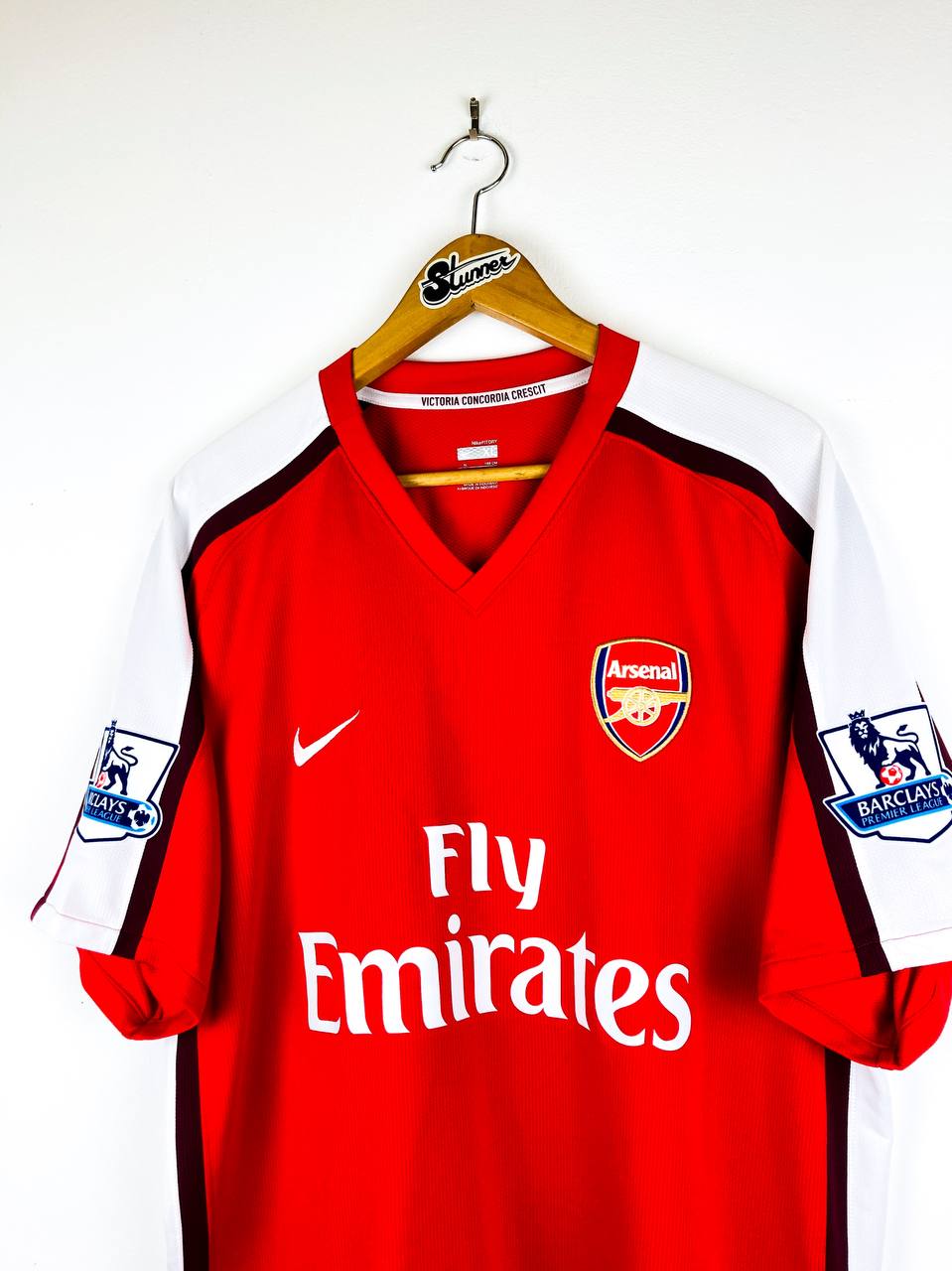 ARSENAL 2008/2010 HOME SHIRT #4 FABREGAS