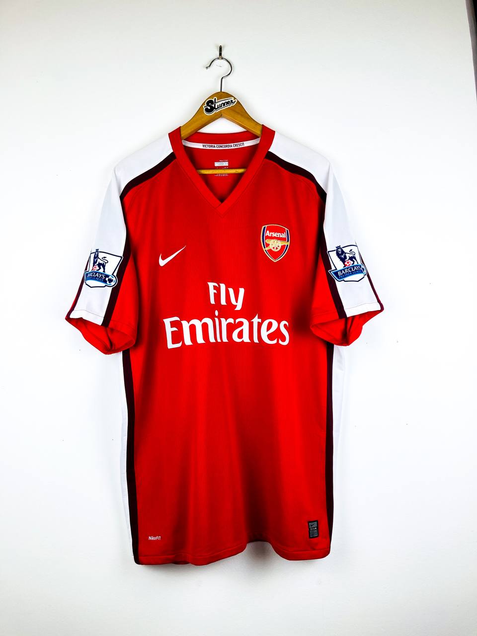 ARSENAL 2008/2010 HOME SHIRT #4 FABREGAS
