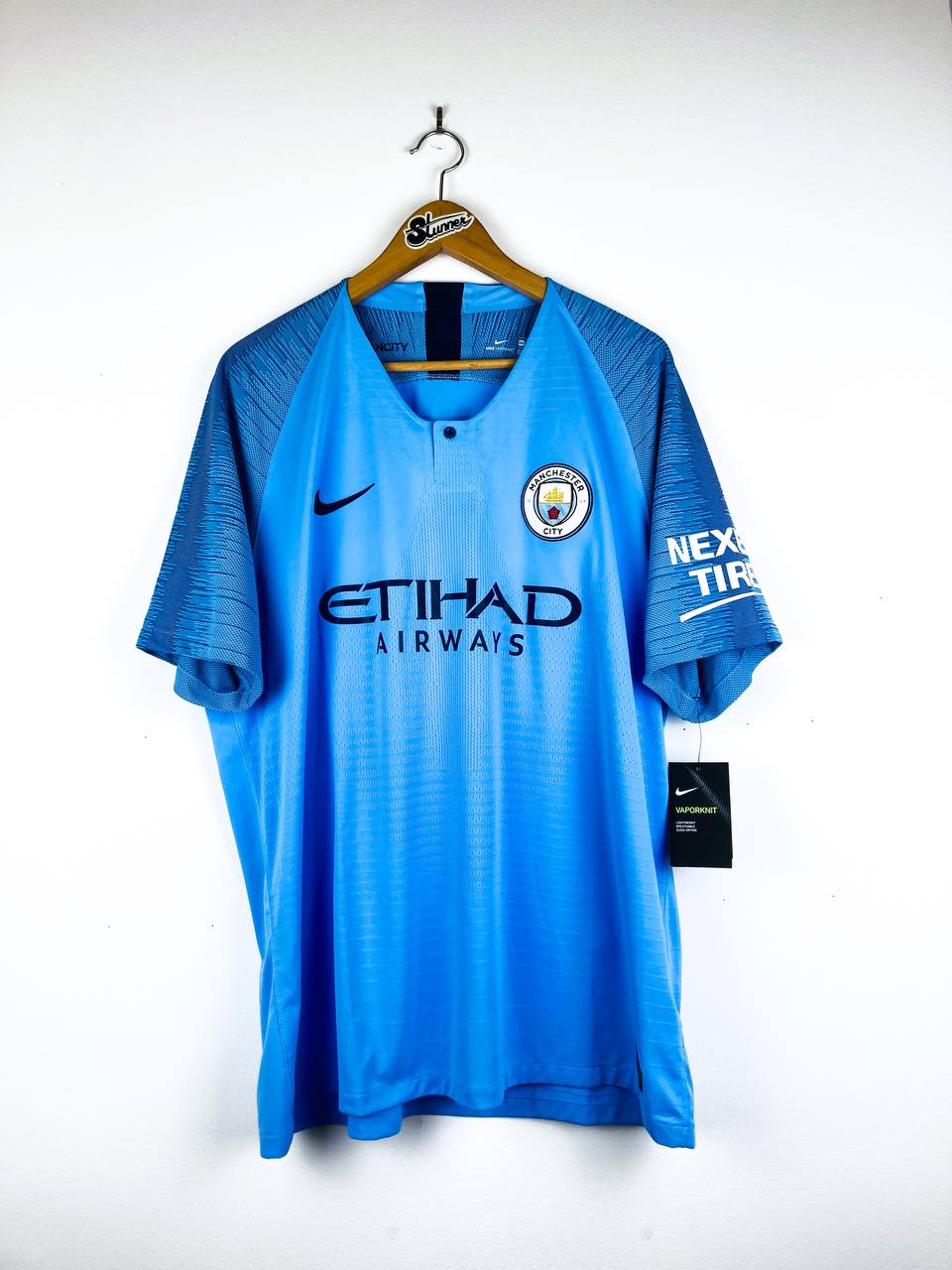 MANCHESTER CITY 2018/2019 *PLAYER ISSUE* HOME SHIRT #21 SILVA [BNWT]