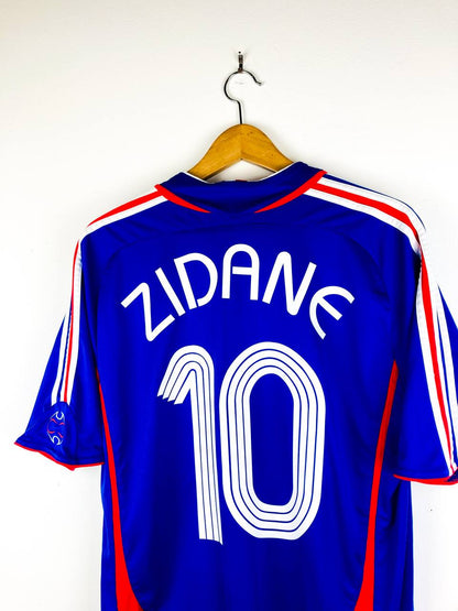 FRANCE 2006/2007 HOME SHIRT #10 ZIDANE