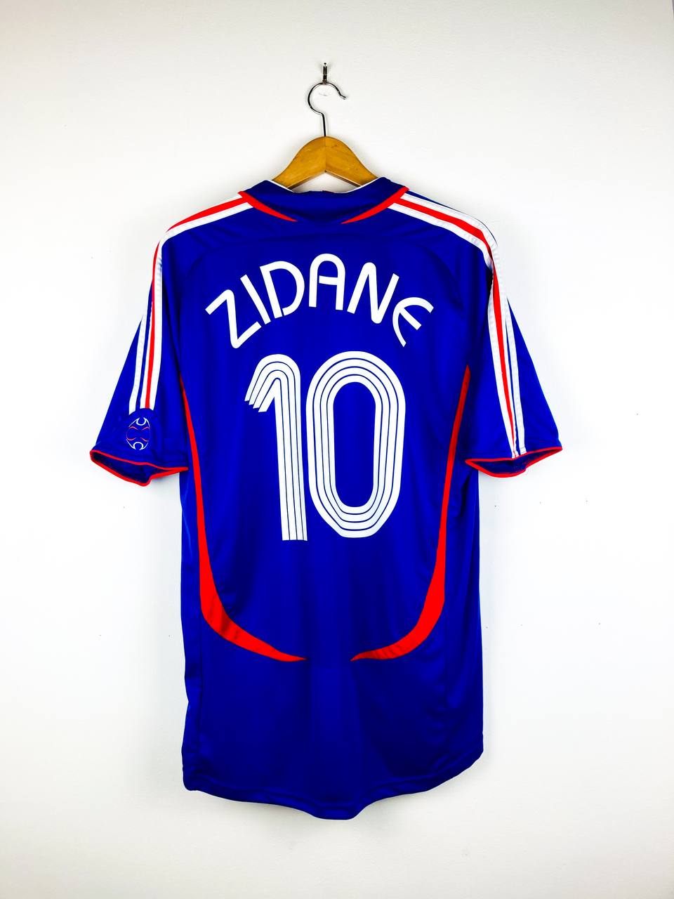 FRANCE 2006/2007 HOME SHIRT #10 ZIDANE