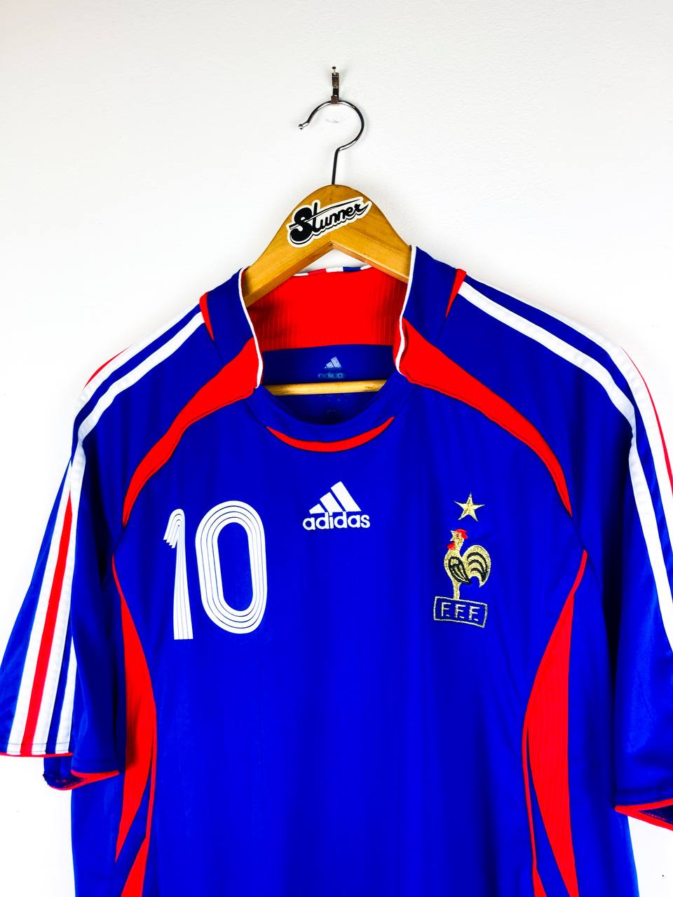 FRANCE 2006/2007 HOME SHIRT #10 ZIDANE