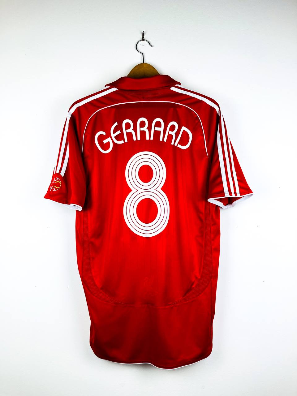 LIVERPOOL 2006/2008 HOME SHIRT #8 GERRARD