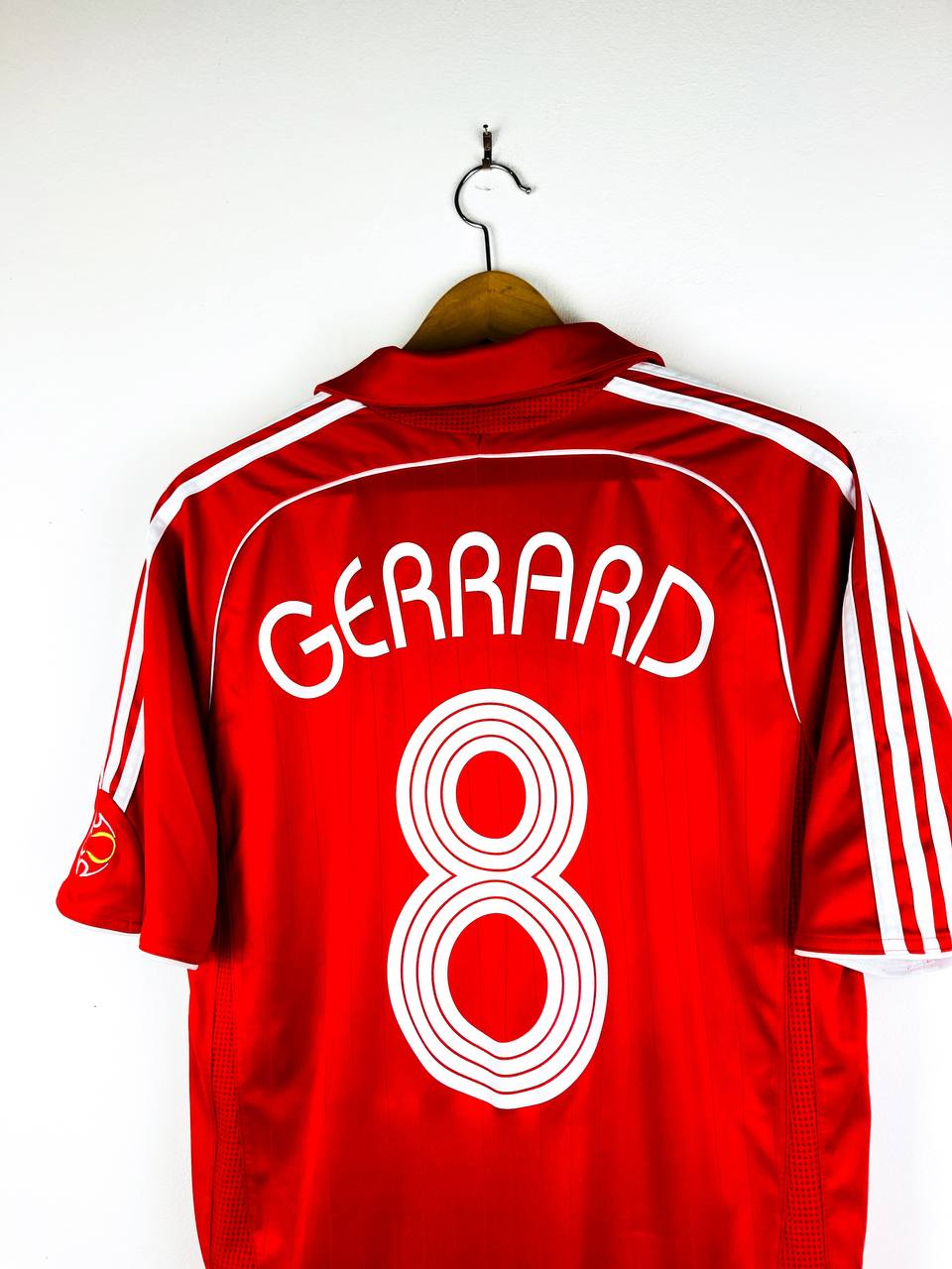 LIVERPOOL 2006/2008 HOME SHIRT #8 GERRARD