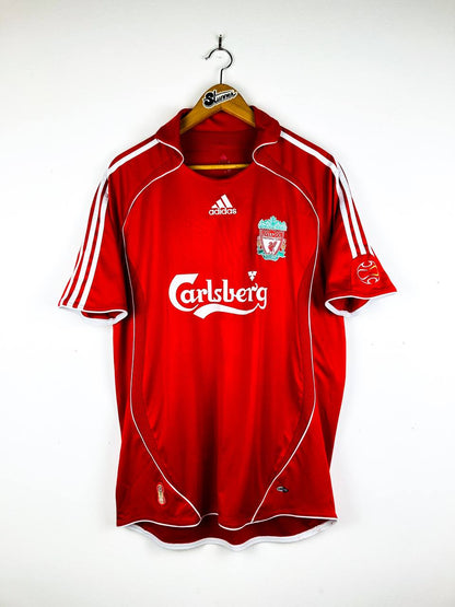 LIVERPOOL 2006/2008 HOME SHIRT #8 GERRARD