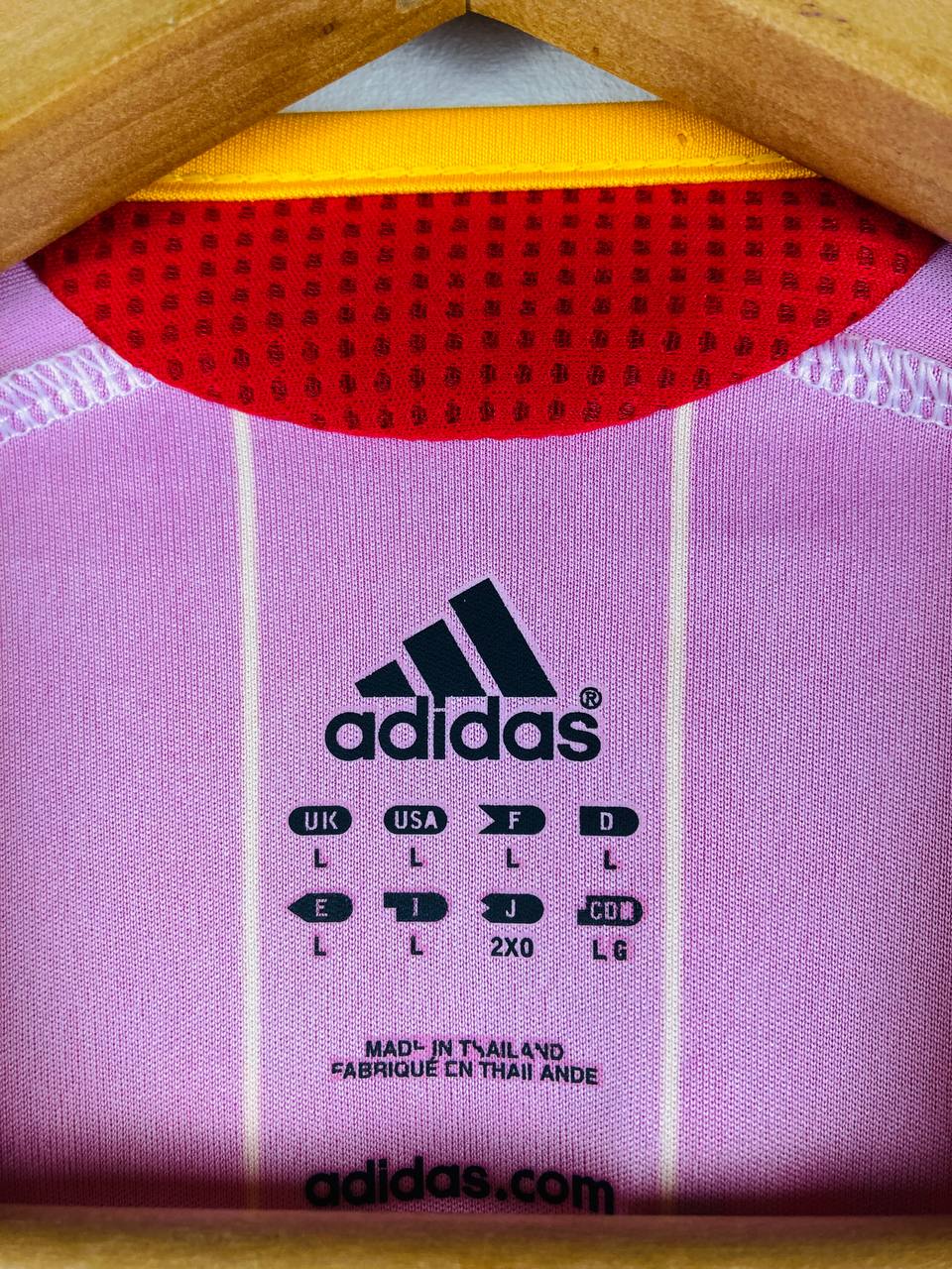 SPAIN 2006/2008 HOME SHIRT #13 INIESTA