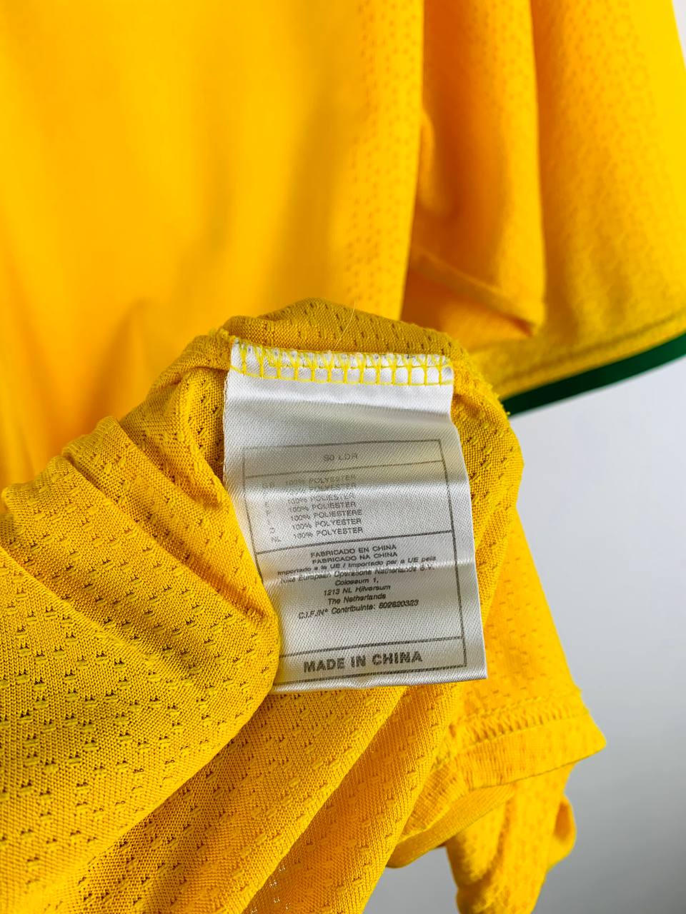 BRAZIL 2000/2002 HOME SHIRT #9 RONALDO