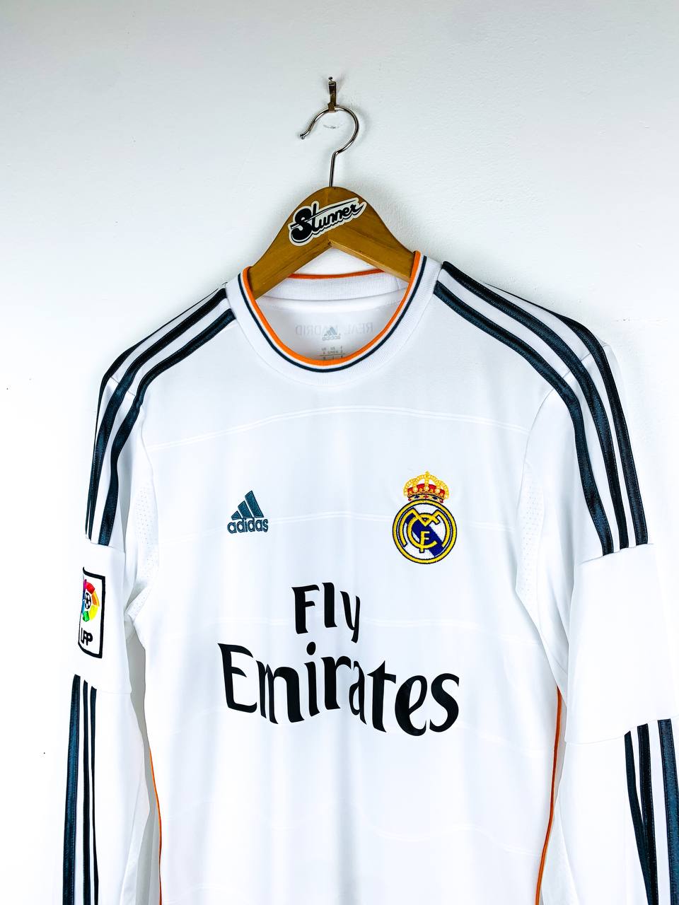 REAL MADRID 2013/2014 HOME SHIRT #7 RONALDO [L/S]