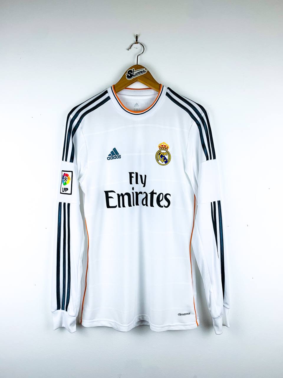 REAL MADRID 2013/2014 HOME SHIRT #7 RONALDO [L/S]