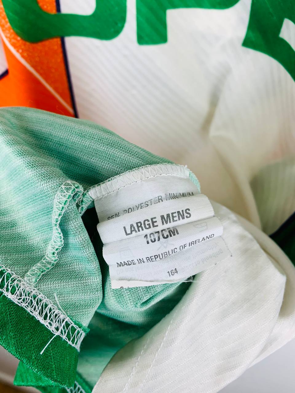 IRELAND 1994/1996 AWAY SHIRT #6 KEANE