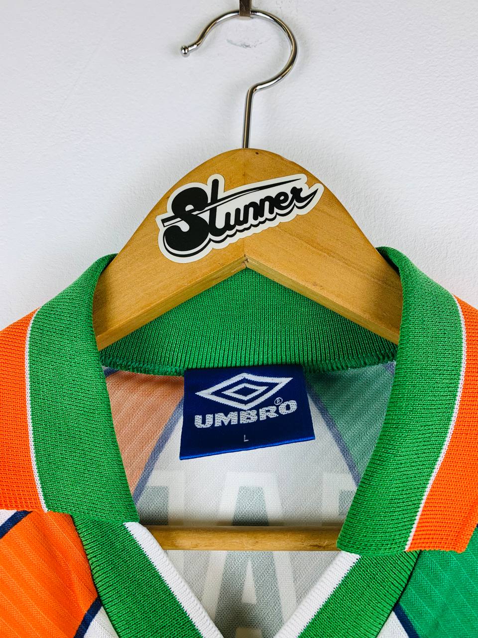 IRELAND 1994/1996 AWAY SHIRT #6 KEANE