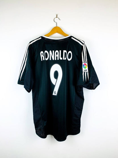 REAL MADRID 2004/2005 AWAY SHIRT #9 RONALDO