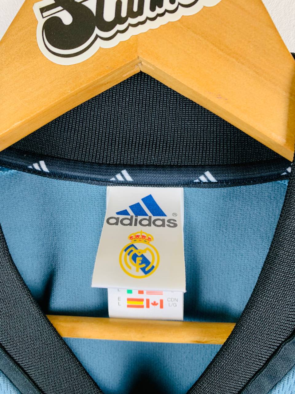 REAL MADRID 2001/2002 THIRD SHIRT #5 ZIDANE