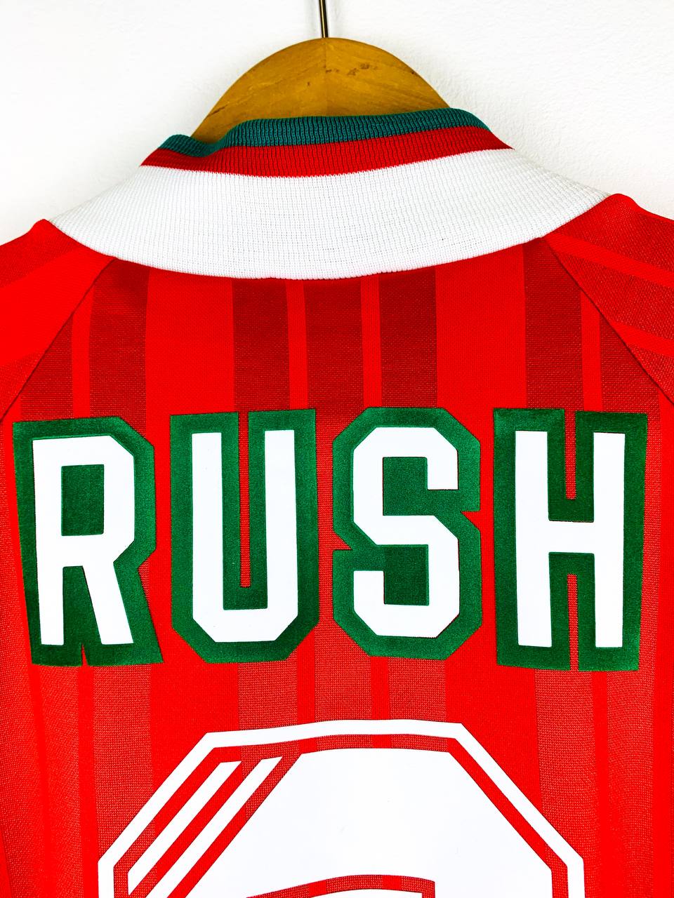 LIVERPOOL 1993/1995 HOME SHIRT #9 RUSH