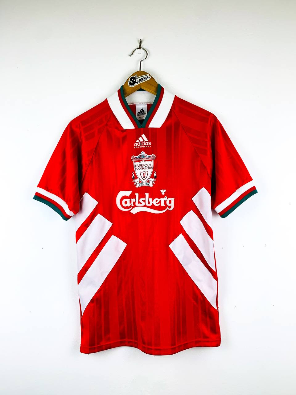 LIVERPOOL 1993/1995 HOME SHIRT #9 RUSH