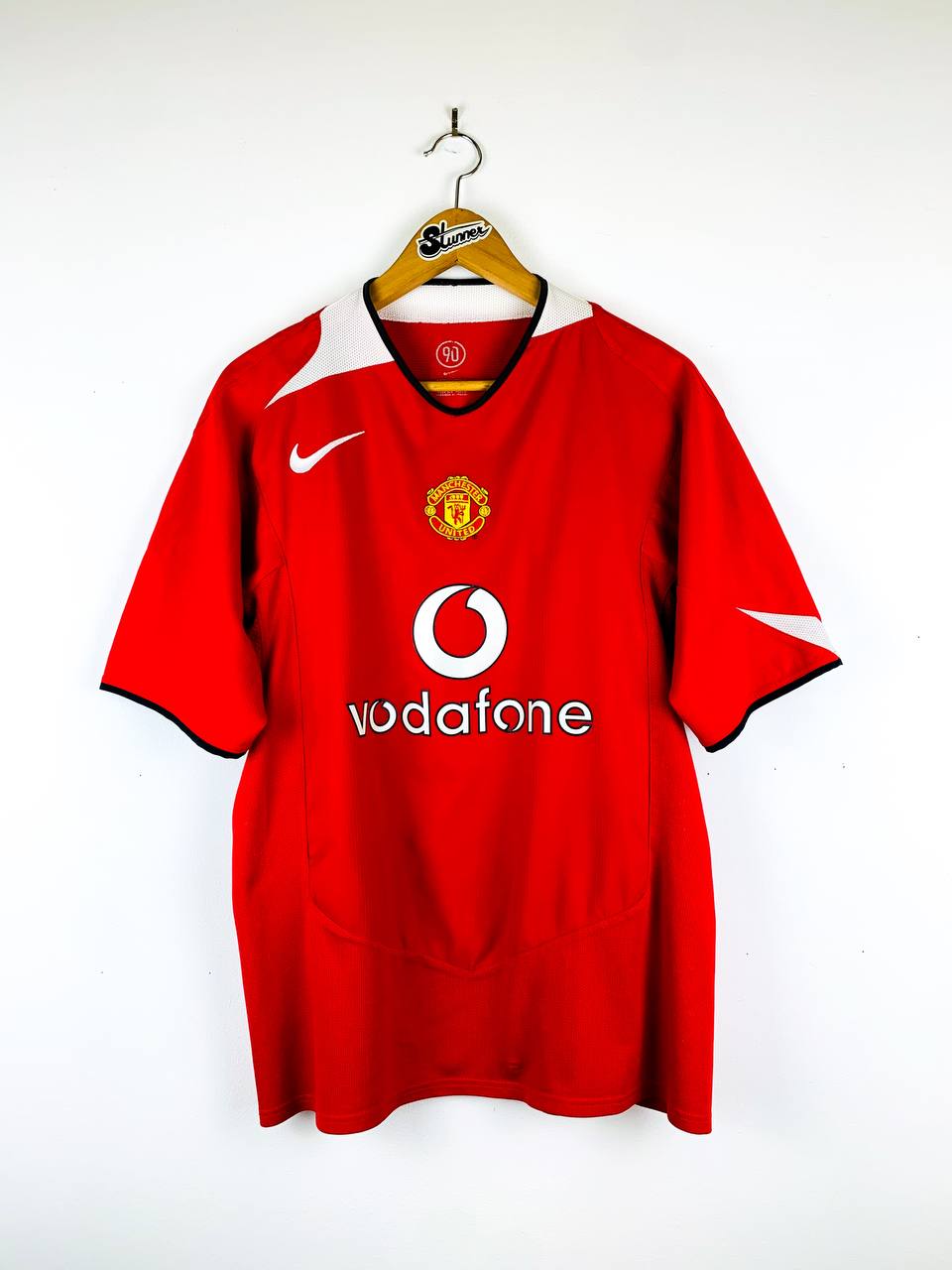 MANCHESTER UNITED 2004/2006 HOME SHIRT #7 RONALDO [L]