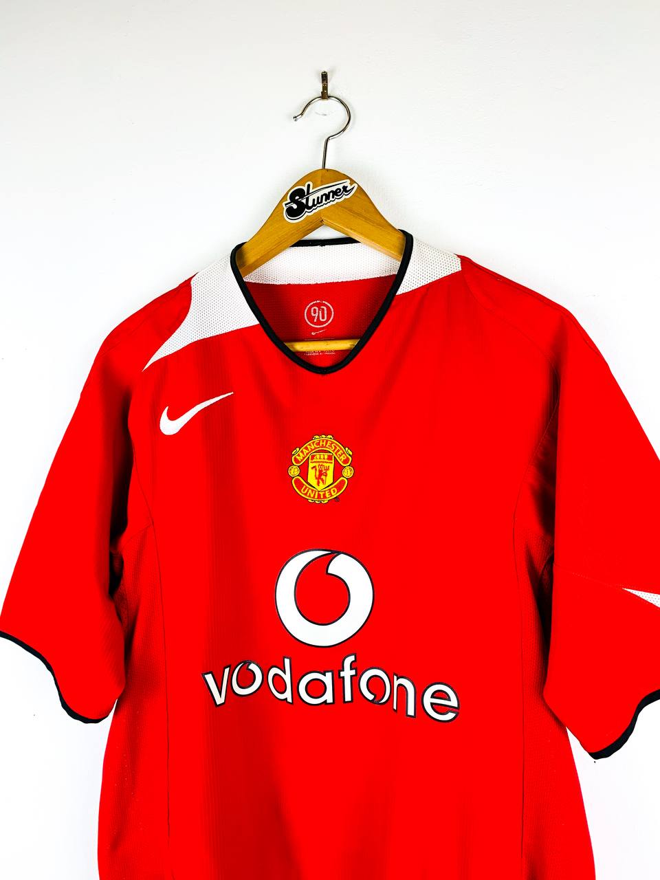 MANCHESTER UNITED 2004/2006 HOME SHIRT #7 RONALDO [L]