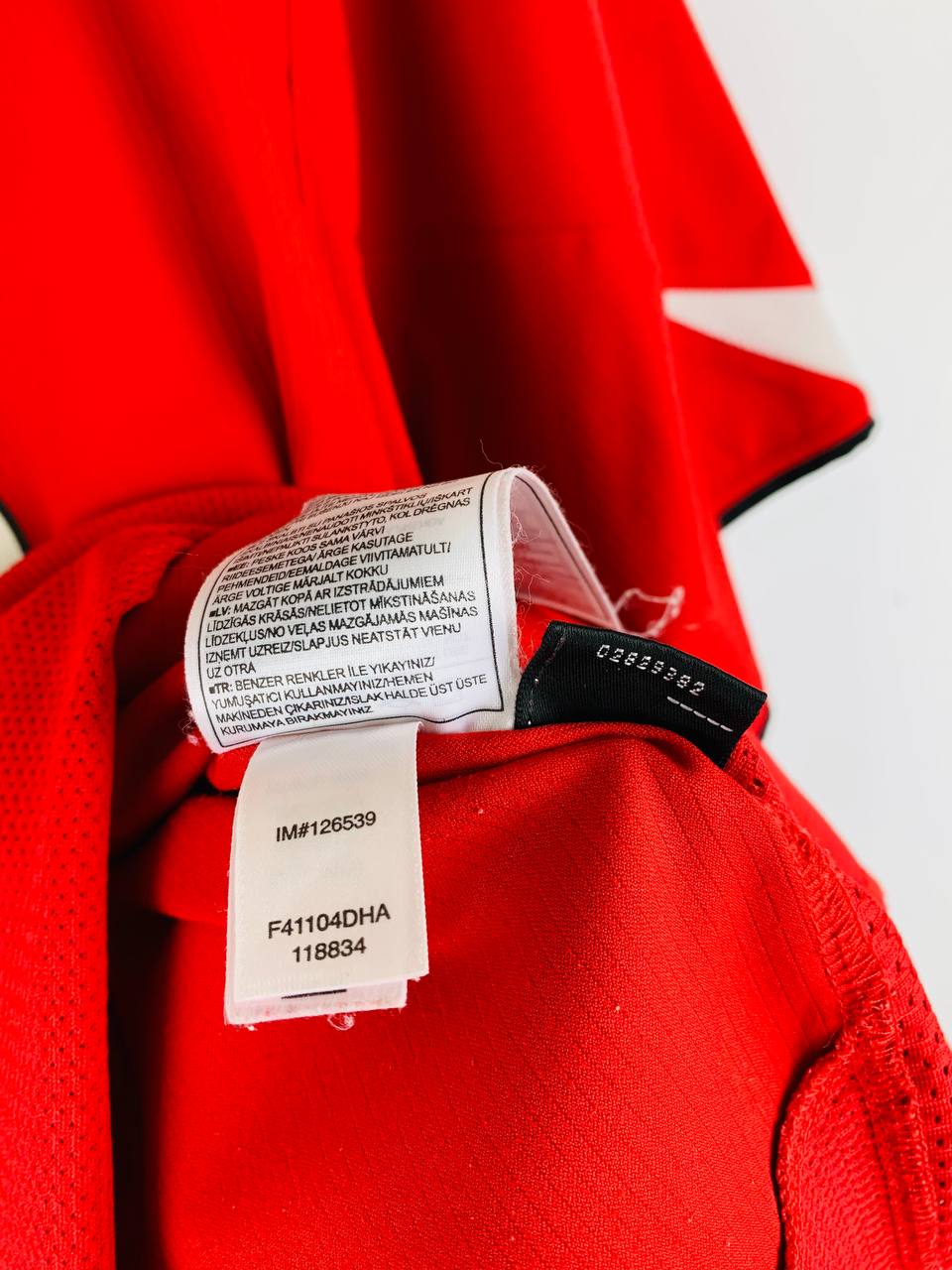 MANCHESTER UNITED 2004/2006 HOME SHIRT #7 RONALDO [L]