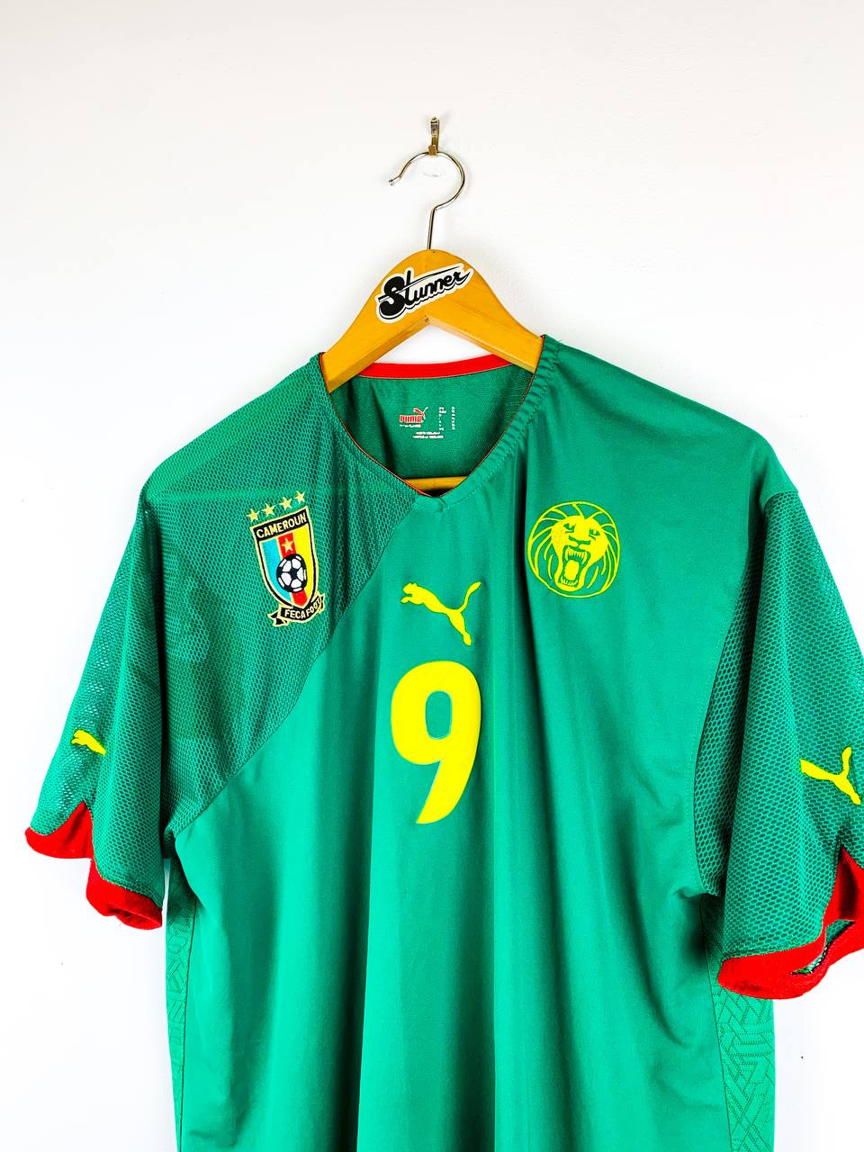 CAMEROON 2010/2011 HOME SHIRT #9 ETO'O