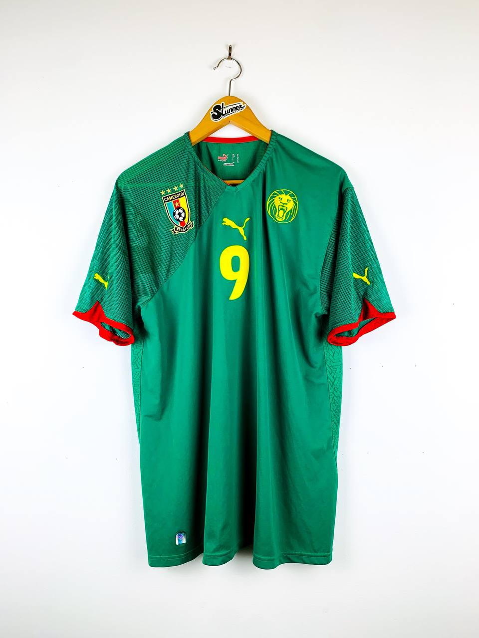 CAMEROON 2010/2011 HOME SHIRT #9 ETO'O