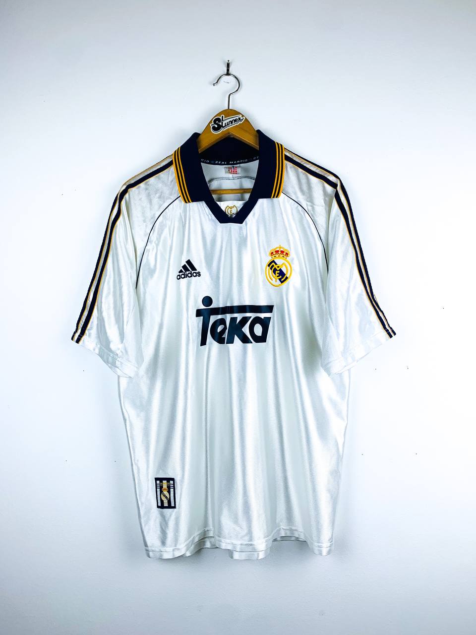 REAL MADRID 1998/2000 HOME SHIRT #7 RAUL