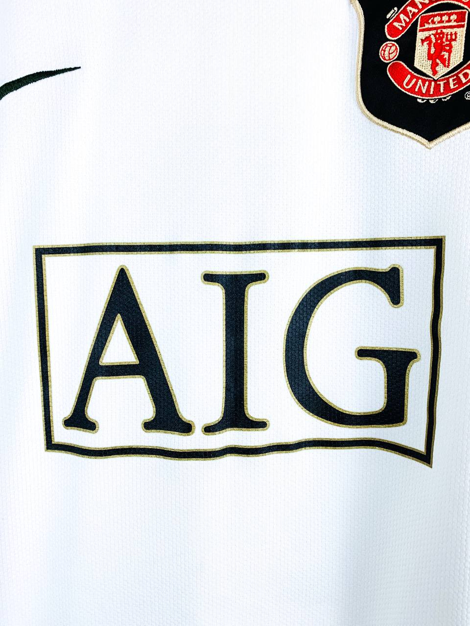 MANCHESTER UNITED 2006/2008 AWAY SHIRT #7 RONALDO [L/S]